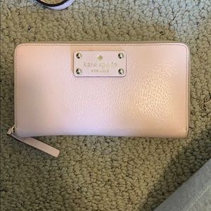Kate spade light pink wallet